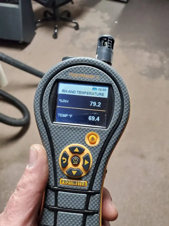 Moisture meter humidity assessment for Mold Remediation & Removal in Longboat Key